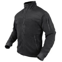 Condor Alpha Fleece Jacket. 9 Condor Alpha Fleece Jacket. -Tactical Clothing Store CONDOR 601 BLACK 1 1