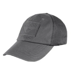Condor Mesh Tactical Cap. -Tactical Clothing Store HW040 GRA 1500 1
