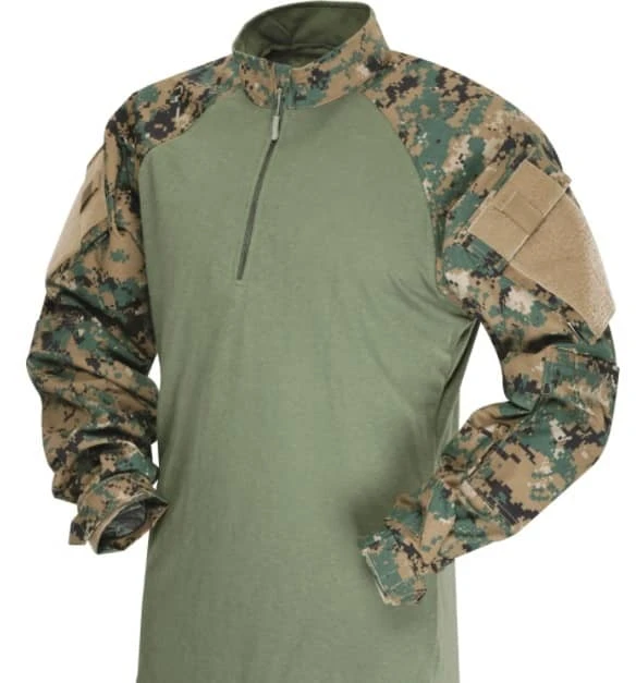 TRU-SPEC T.R.U. 1/4 Zip Combat Shirt Poly/Cotton Rip Stop. 5 TRU-SPEC T.R.U. 1/4 Zip Combat Shirt Poly/Cotton Rip Stop. - Image 5