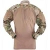 TRU-SPEC T.R.U. 1/4 Zip Combat Shirt Poly/Cotton Rip Stop.