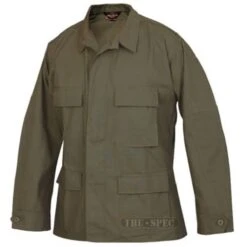Tru-Spec 100% Cotton Ripstop BDU Coats. -Tactical Clothing Store SH109D OD 330 1