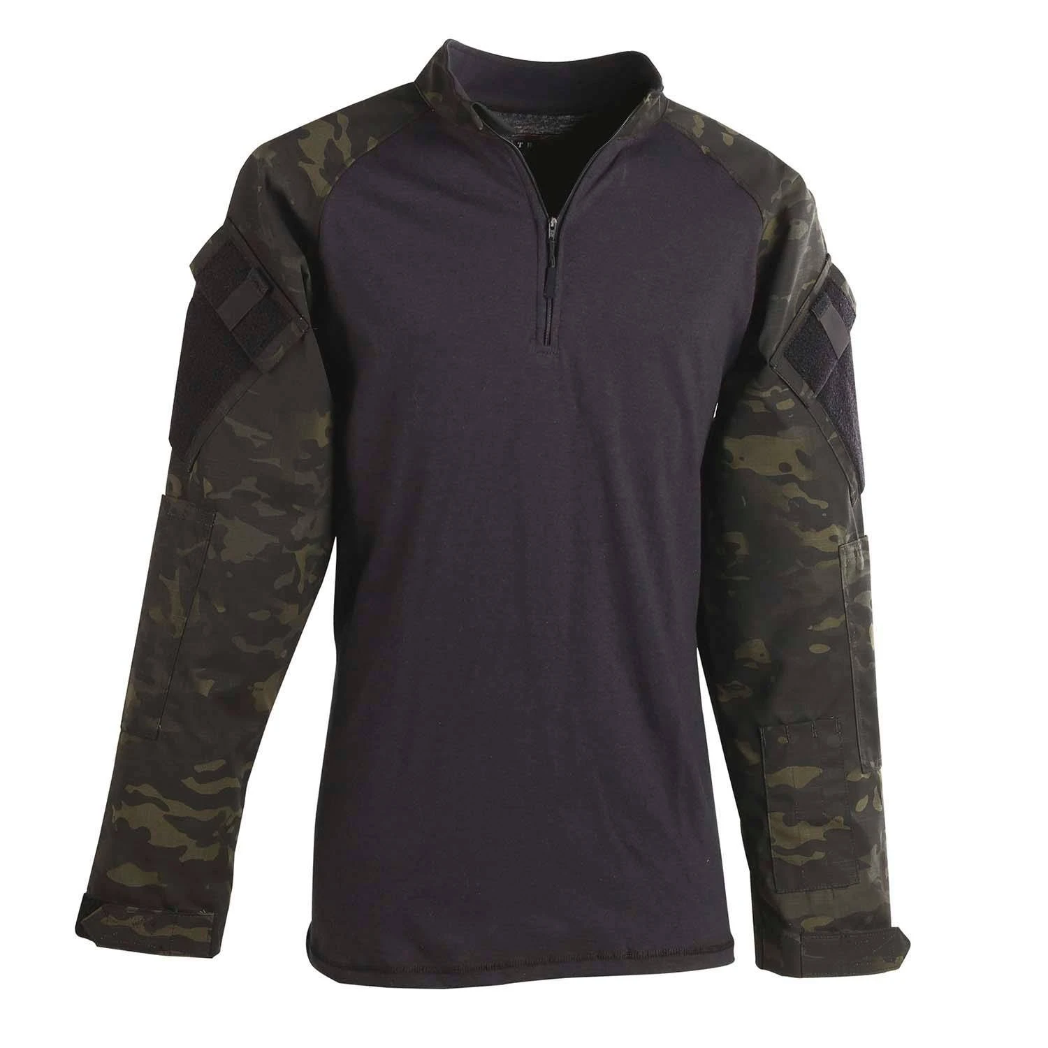Tru-Spec Nylon / Cotton 1/4 Zip Tactical Response Combat Shirt. 3 Tru-Spec Nylon / Cotton 1/4 Zip Tactical Response Combat Shirt. - Image 3