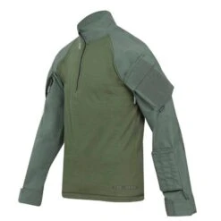Tru-Spec Nylon / Cotton 1/4 Zip Tactical Response Combat Shirt. 35 Tru-Spec Nylon / Cotton 1/4 Zip Tactical Response Combat Shirt. -Tactical Clothing Store SH111 OD 1500 1