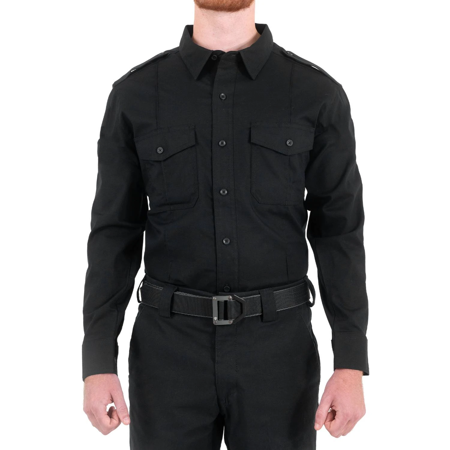 First Tactical Men's Long Sleeve Pro Duty Uniform Shirt. 2 First Tactical Men's Long Sleeve Pro Duty Uniform Shirt. - Image 2