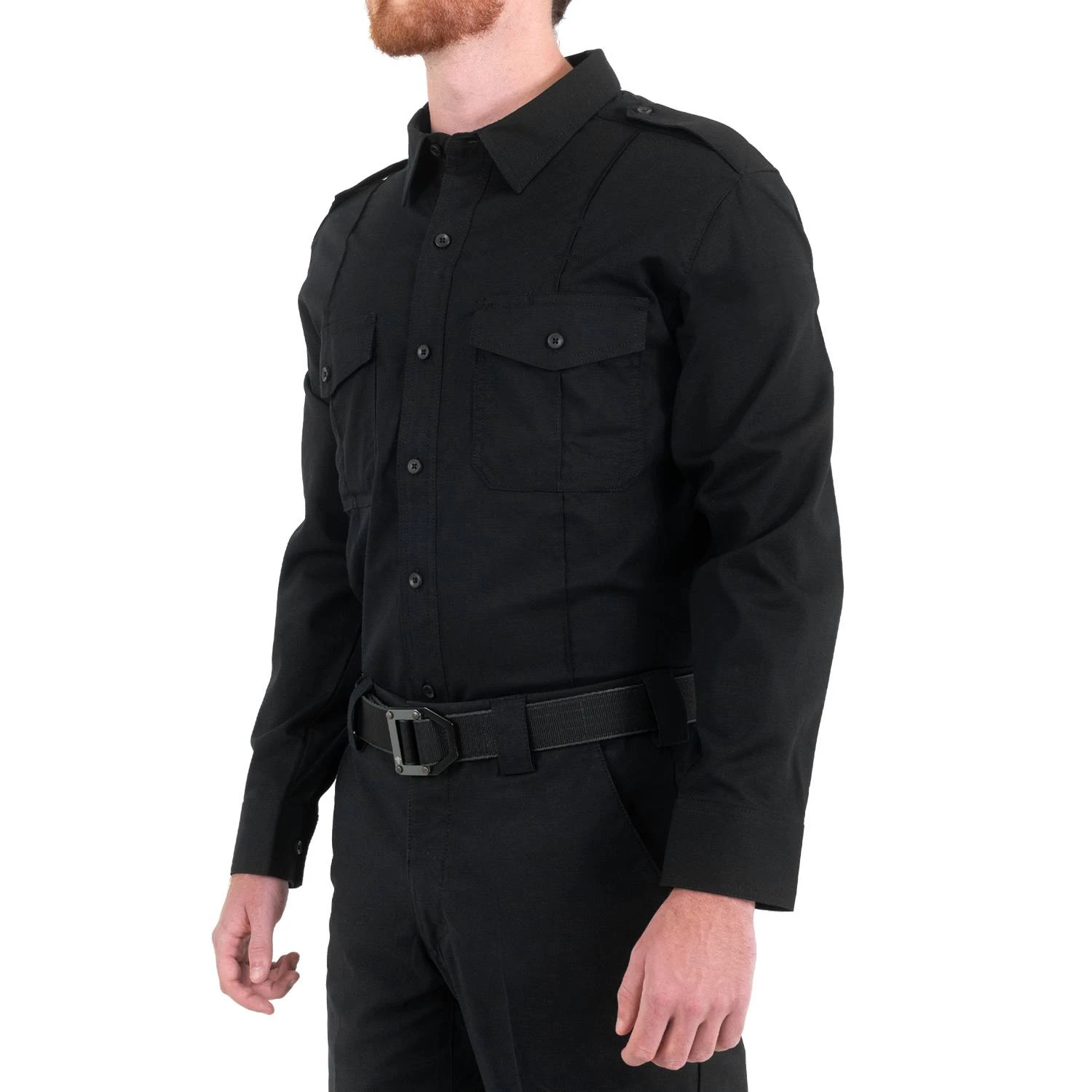 First Tactical Men's Long Sleeve Pro Duty Uniform Shirt. 3 First Tactical Men's Long Sleeve Pro Duty Uniform Shirt. - Image 3
