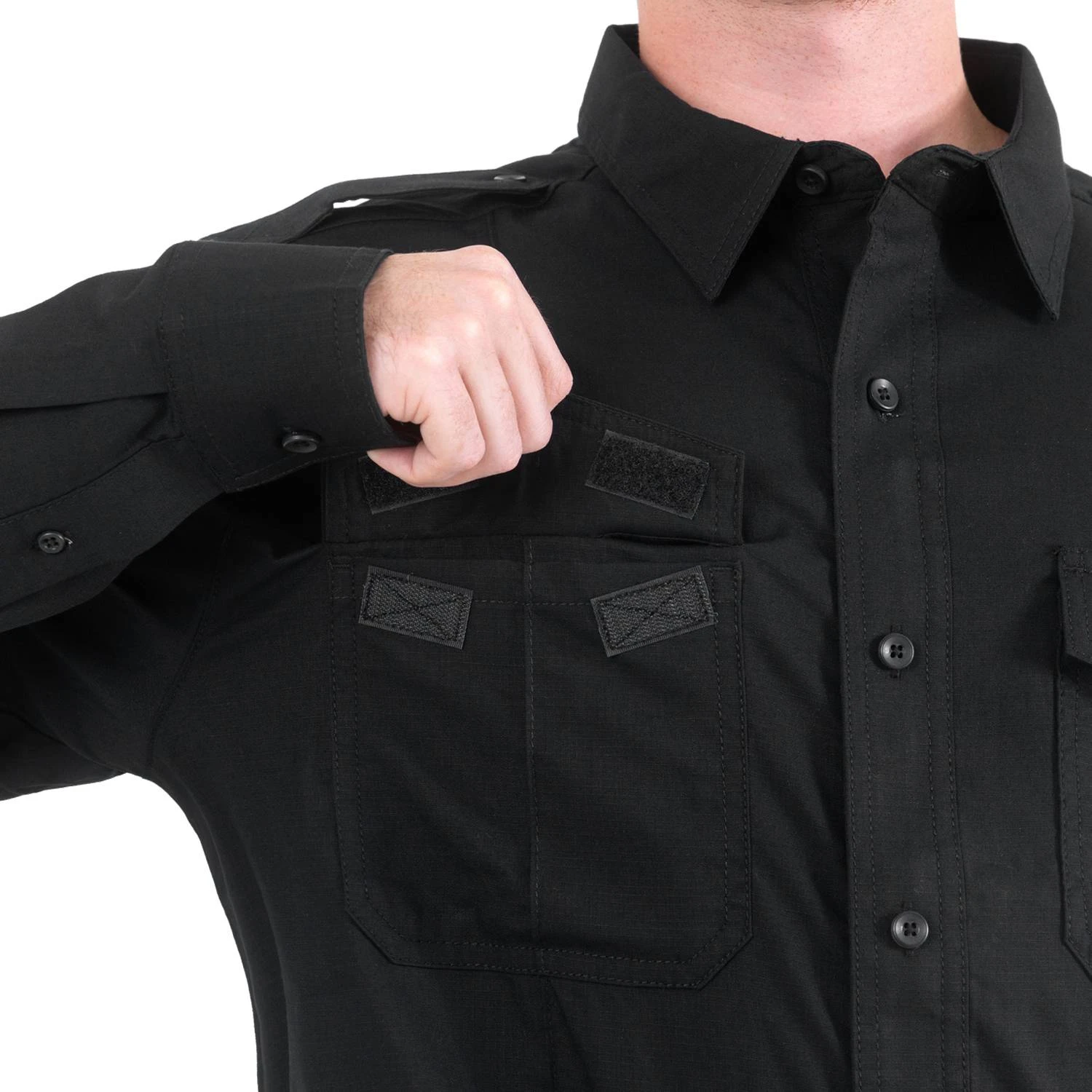First Tactical Men's Long Sleeve Pro Duty Uniform Shirt. 6 First Tactical Men's Long Sleeve Pro Duty Uniform Shirt. - Image 6