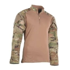Tru-Spec 1/4 Zip Combat Shirt 50/50 NYCO Ripstop. -Tactical Clothing Store SH3180 OCP 1500 1 1