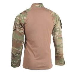 Tru-Spec 1/4 Zip Combat Shirt 50/50 NYCO Ripstop. -Tactical Clothing Store SH3180 OCP 1500 7