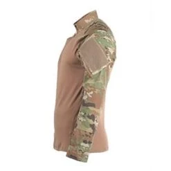 Tru-Spec 1/4 Zip Combat Shirt 50/50 NYCO Ripstop. -Tactical Clothing Store SH3180 OCP 330 3