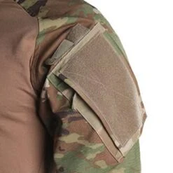 Tru-Spec 1/4 Zip Combat Shirt 50/50 NYCO Ripstop. -Tactical Clothing Store SH3180 OCP 330 4