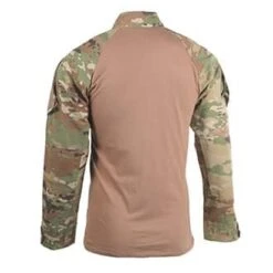 Tru-Spec 1/4 Zip Combat Shirt 50/50 NYCO Ripstop. -Tactical Clothing Store SH3180 OCP 330 7