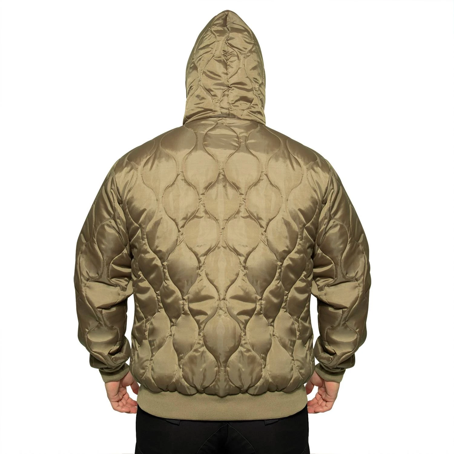 Rothco Quilted Military Woobie Hoodie. 13 Rothco Quilted Military Woobie Hoodie. - Image 13