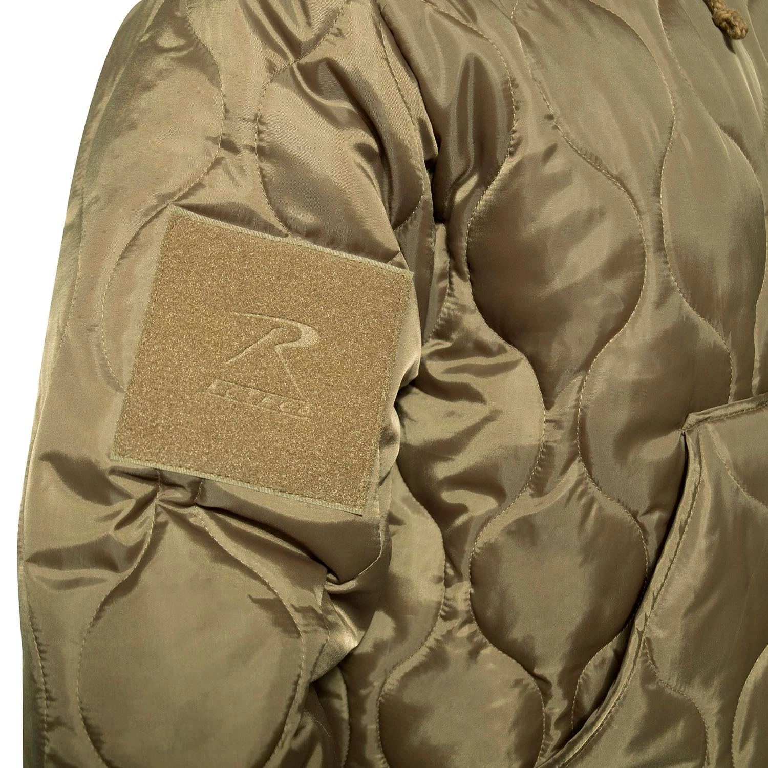 Rothco Quilted Military Woobie Hoodie. 14 Rothco Quilted Military Woobie Hoodie. - Image 14