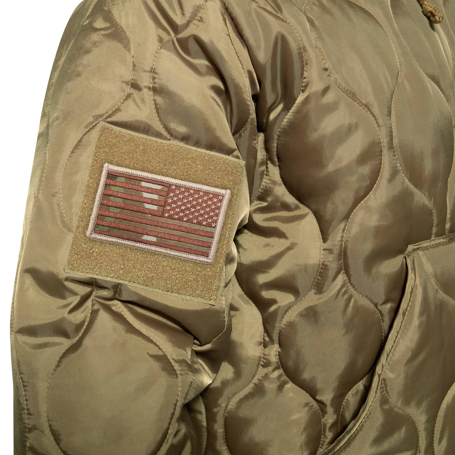 Rothco Quilted Military Woobie Hoodie. 15 Rothco Quilted Military Woobie Hoodie. - Image 15