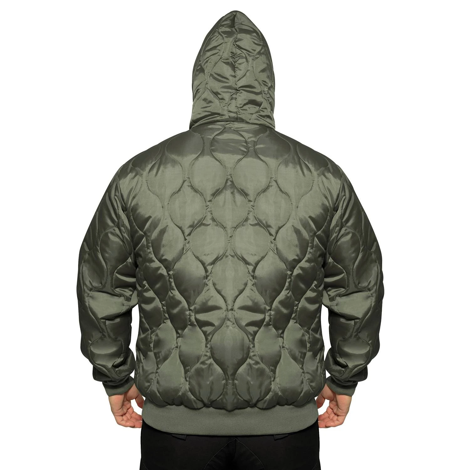 Rothco Quilted Military Woobie Hoodie. 20 Rothco Quilted Military Woobie Hoodie. - Image 20