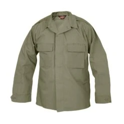 Tru-Spec 65/35 Poly/Cotton Ripstop Long Sleeve Tactical Shirt. 14 Tru-Spec 65/35 Poly/Cotton Ripstop Long Sleeve Tactical Shirt. -Tactical Clothing Store SH955 OD 1500 1