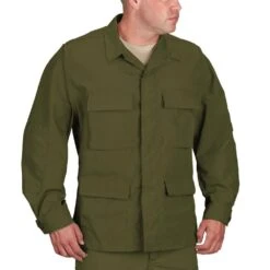 Propper 100% Cotton Ripstop BDU Coat. -Tactical Clothing Store SR179 OD 1500 1