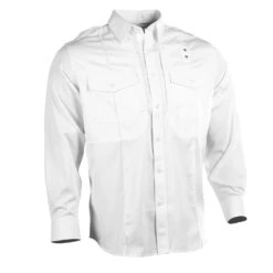 5.11 Tactical Men's Long Sleeve Twill PDU Shirt - Class B. -Tactical Clothing Store SR612 WHT 1500 1 1