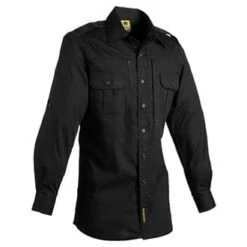 Propper Men's Lightweight Tactical Long Sleeve Shirt F5312. -Tactical Clothing Store SR822 BLK 330 1