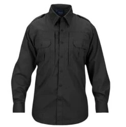 Propper Men's Lightweight Tactical Long Sleeve Shirt F5312. -Tactical Clothing Store SR822 CHAR 330 3