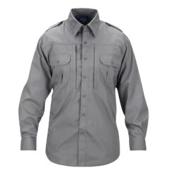 Propper Men's Lightweight Tactical Long Sleeve Shirt F5312. -Tactical Clothing Store SR822 GREY 1500 1