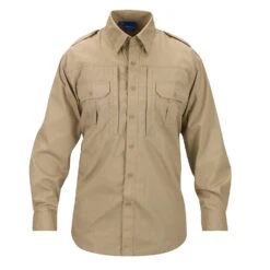 Propper Men's Lightweight Tactical Long Sleeve Shirt F5312. -Tactical Clothing Store SR822 KHA 1500 1