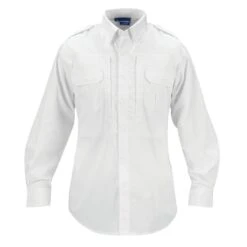 Propper Men's Lightweight Tactical Long Sleeve Shirt F5312. -Tactical Clothing Store SR822 WHT 1500 1