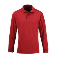 Propper Men's Long Sleeve Uniform Polo. -Tactical Clothing Store SW1775 RED 1500 1