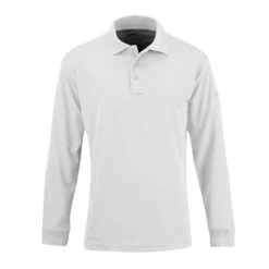 Propper Men's Long Sleeve Uniform Polo. -Tactical Clothing Store SW1775 WHT 1500 1