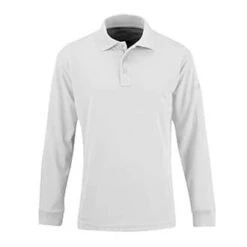 Propper Men's Long Sleeve Uniform Polo. -Tactical Clothing Store SW1775 WHT 330 1