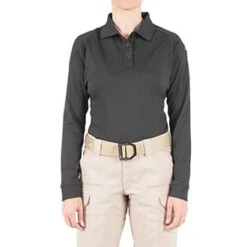 First Tactical Women's Long Sleeve Performance Polo. -Tactical Clothing Store SW2340 ASP 330 1
