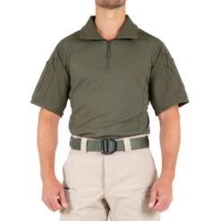 First Tactical Men's Defender Short Sleeve Shirt. -Tactical Clothing Store SW2590 ODG 1500 2