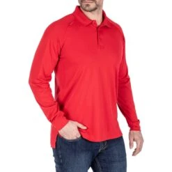 5.11 Tactical Men's Long Sleeve Performance Polo. 24 5.11 Tactical Men's Long Sleeve Performance Polo. -Tactical Clothing Store SW726 MS RED 1500 1