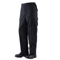 Tru-Spec Battle Dress Uniform Trousers 65/35 P/C Rip-Stop. 31 Tru-Spec Battle Dress Uniform Trousers 65/35 P/C Rip-Stop. -Tactical Clothing Store TR396 BLK 1500 1 1