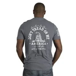 Nine Line Don�t Tread On Me T-Shirt. -Tactical Clothing Store TS1246 HGRY MS BI 330 1