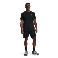 Under Armour Men's Freedom Flag T-Shirt. -Tactical Clothing Store TS2277 BLK WHT 1500 3