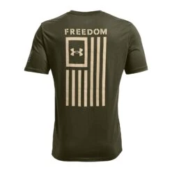 Under Armour Men's Freedom Flag T-Shirt. -Tactical Clothing Store TS2277 OD DES 1500 2