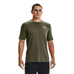 Under Armour Men's Freedom Flag T-Shirt. -Tactical Clothing Store TS2277 OD DES 1500 4