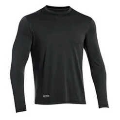 Under Armour Tactical Tech Long Sleeve T-Shirt. -Tactical Clothing Store TS862 BLK 330 1