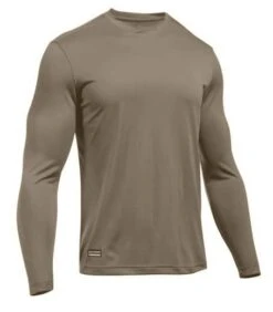 Under Armour Tactical Tech Long Sleeve T-Shirt. -Tactical Clothing Store TS862 TAN 1500 1 1