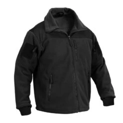 Rothco Spec Ops Tactical Fleece Jacket. -Tactical Clothing Store USPT JA1178 BLK 1500 2