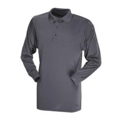 Tru-Spec 24-7 Series Long Sleeve Performance Polo. -Tactical Clothing Store USPT ST278 CHAR 1500 1 1
