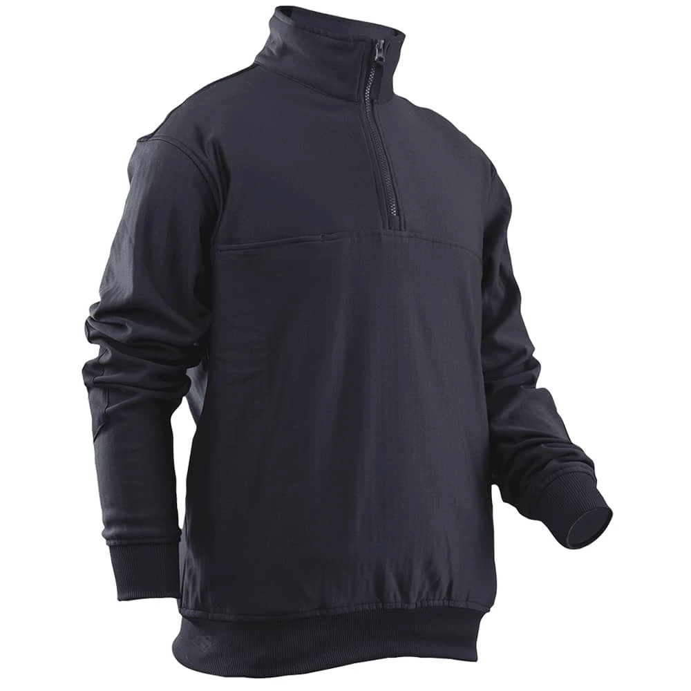 Tru-Spec 1/4 Zip Grid Fleece Job Shirt. 1 Tru-Spec 1/4 Zip Grid Fleece Job Shirt.