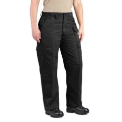 Propper Womens Uniform Tactical Pants - 60/40 Ripstop. -Tactical Clothing Store USPT TJ668 BLK 1500 1 1