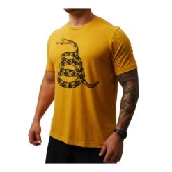 Born Primitive Don't Tread On Me Shirt. -Tactical Clothing Store USPT TS2651 YEL 1500 1 1