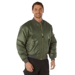 Rothco MA 1 Flight Jacket. -Tactical Clothing Store ZA3540 SAGE 1500 1